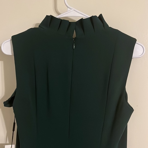 Dark green Calvin Klein dress size 4. NWT - Picture 6 of 8